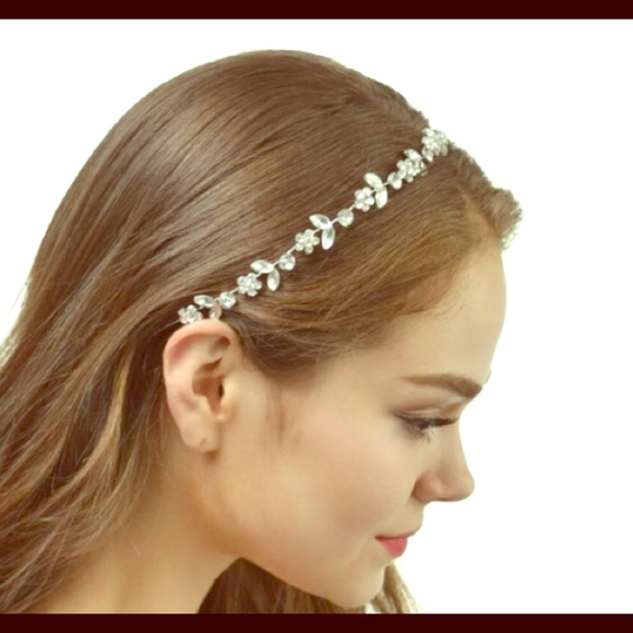 New Beautiful wire/ribbon hair accessory//headband - Picture 2 of 7